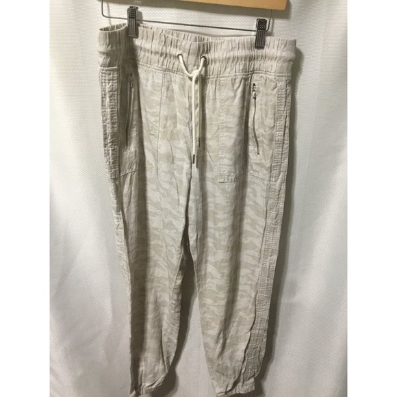 Athleta Pants - Athleta Cabo Tide 100% Linen Jogger Size 8 NWOT